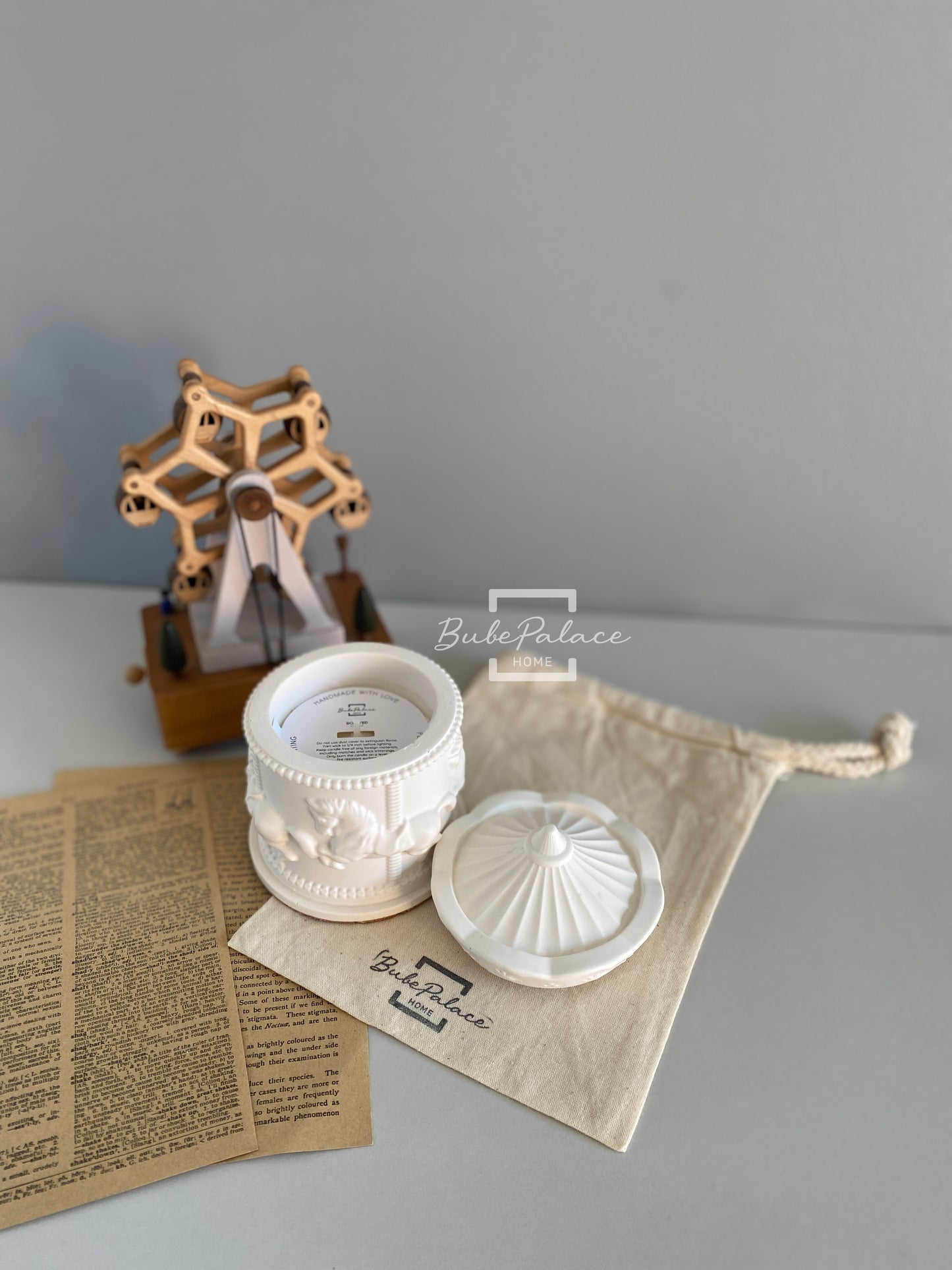 Carousel Scented Container Candle