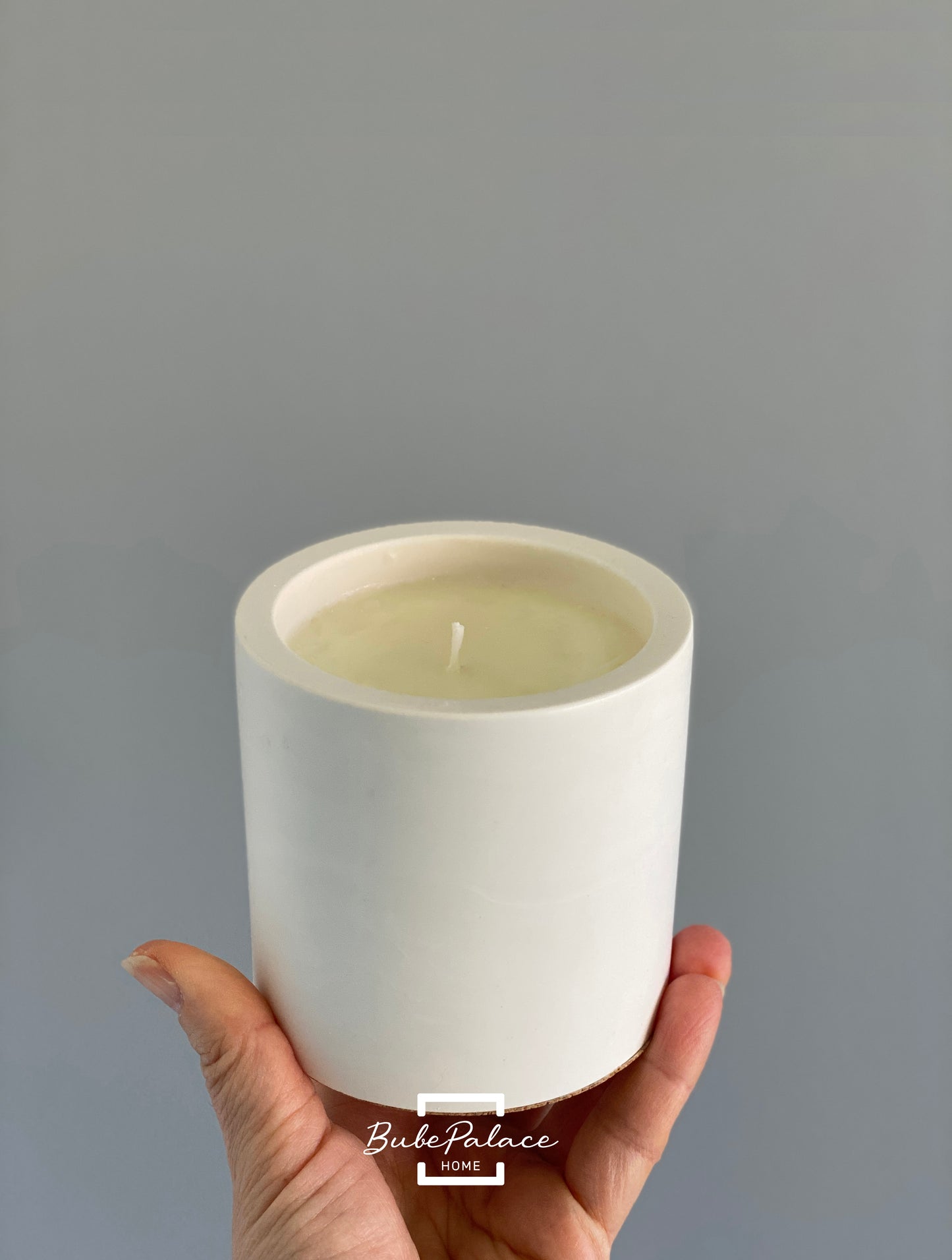 Simple Round Scented Container Candle