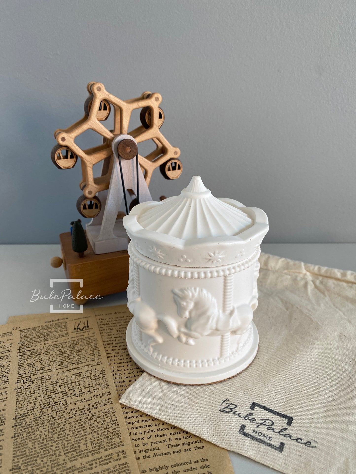 Carousel Scented Container Candle