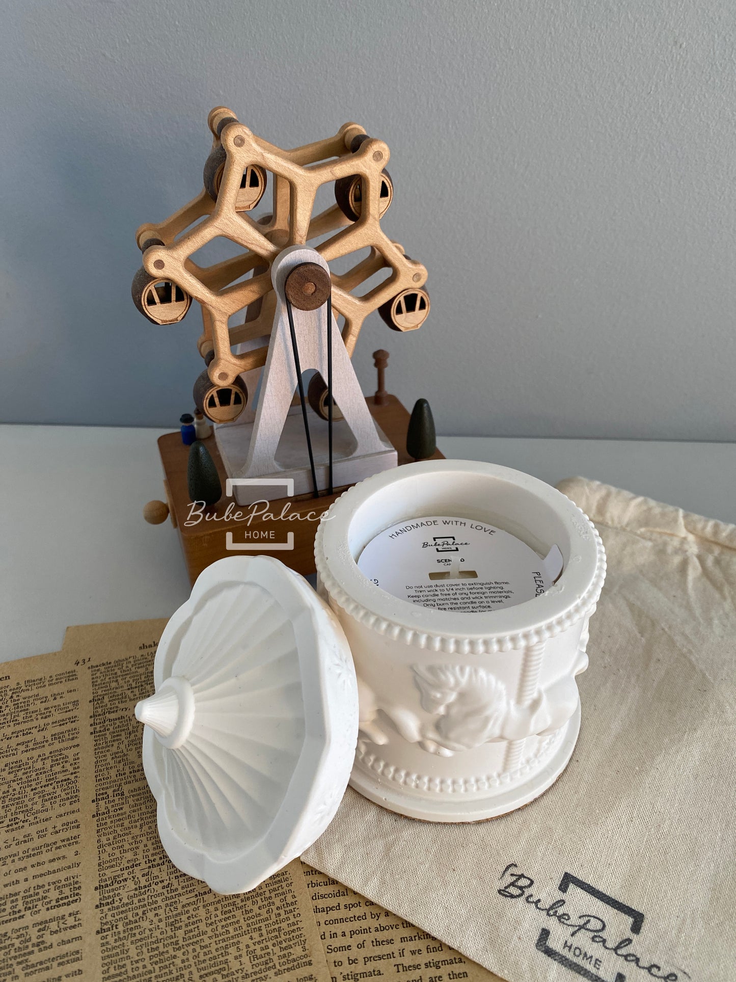 Carousel Scented Container Candle
