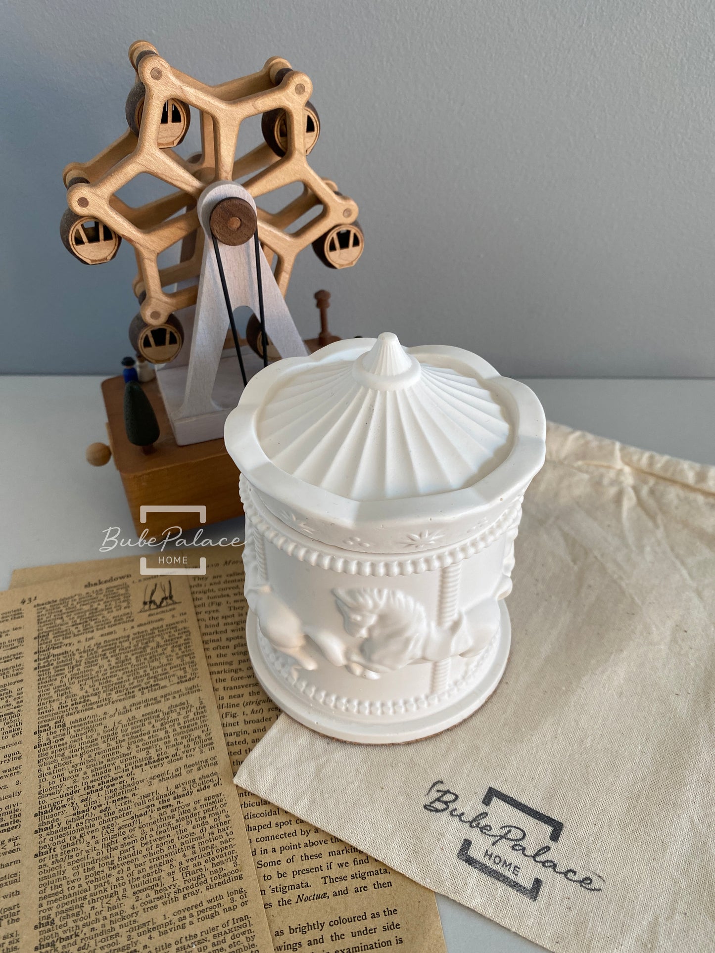 Carousel Scented Container Candle