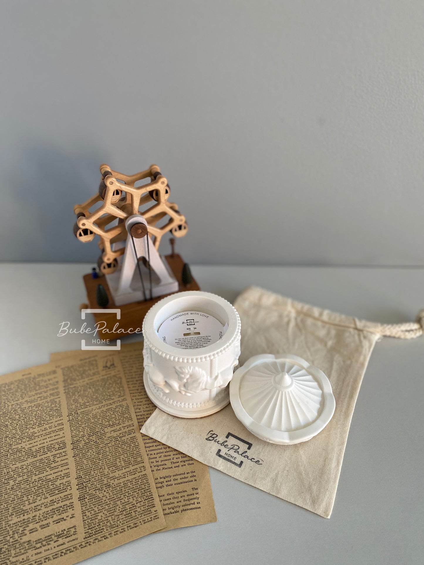 Carousel Scented Container Candle
