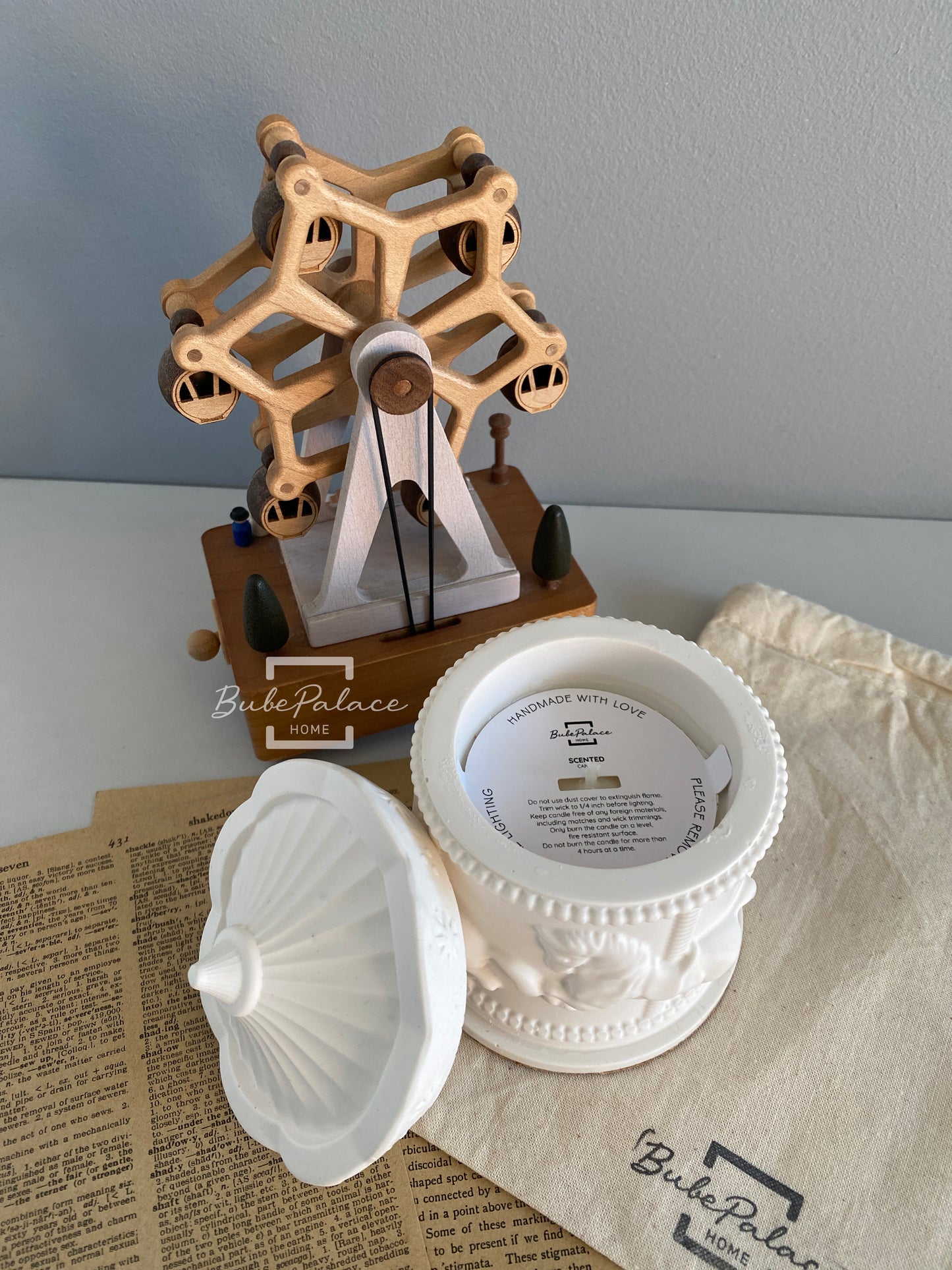 Carousel Scented Container Candle