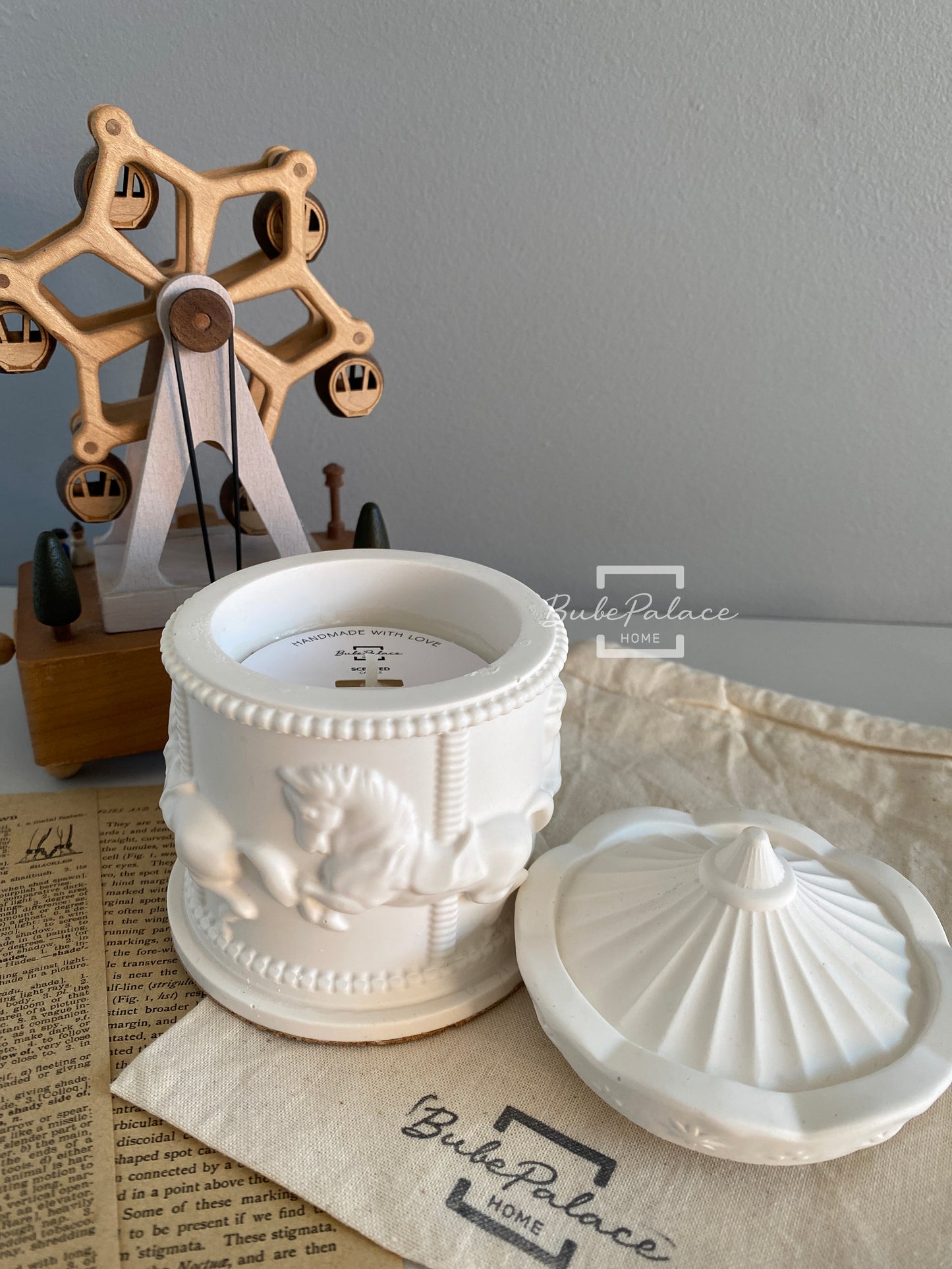 Carousel Scented Container Candle