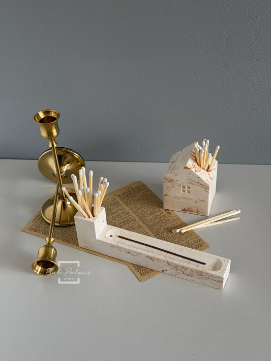 Handcrafted Stone Incense Holder