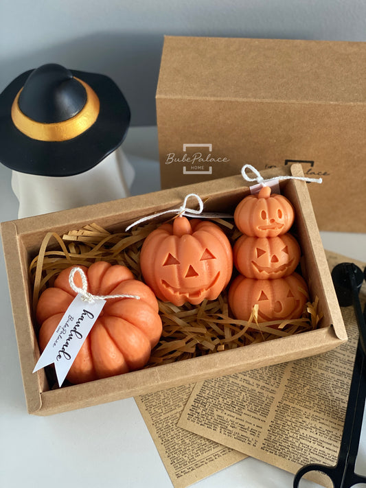 Halloween Pumpkin Gift Set - Set of 3