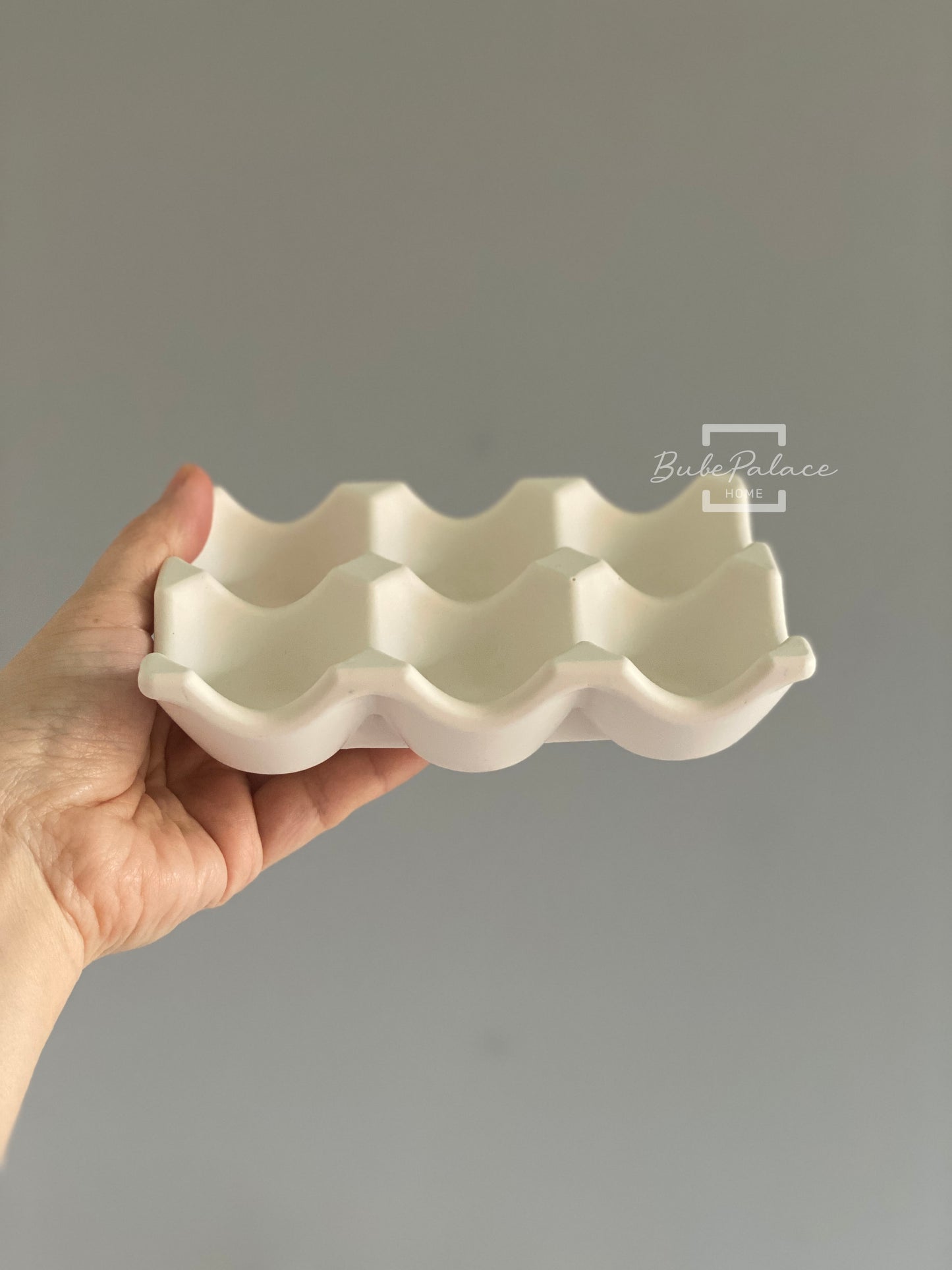 Handmade Stone Egg Holder