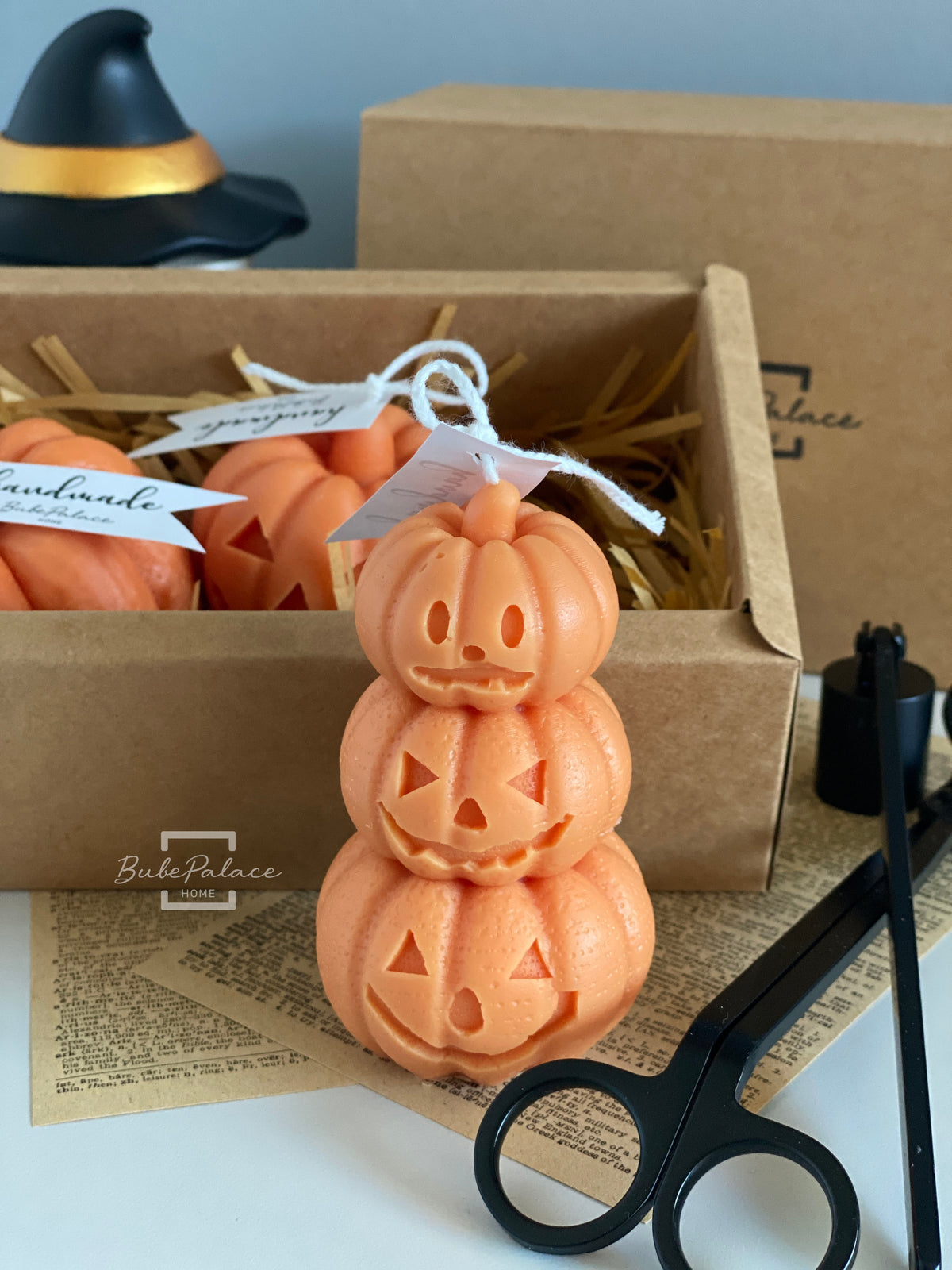 Halloween Pumpkin Gift Set - Set of 3