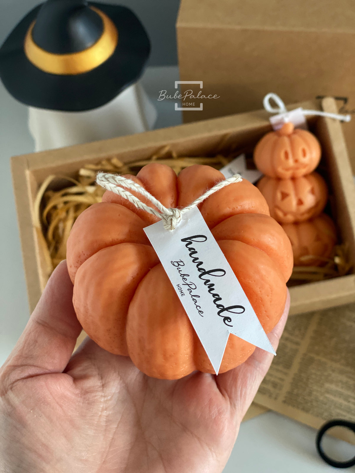 Halloween Pumpkin Gift Set - Set of 3