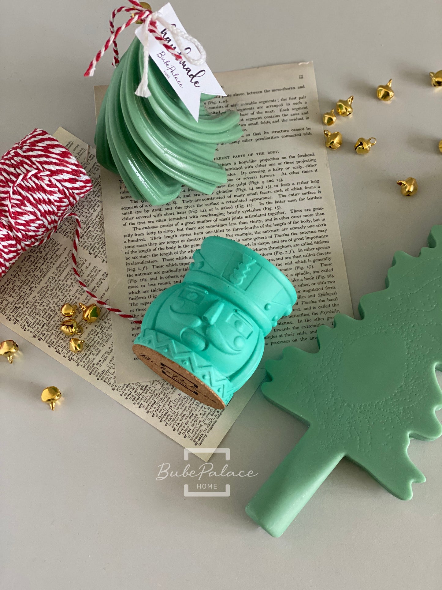 Handcrafted Nutcracker Candlestick Holder