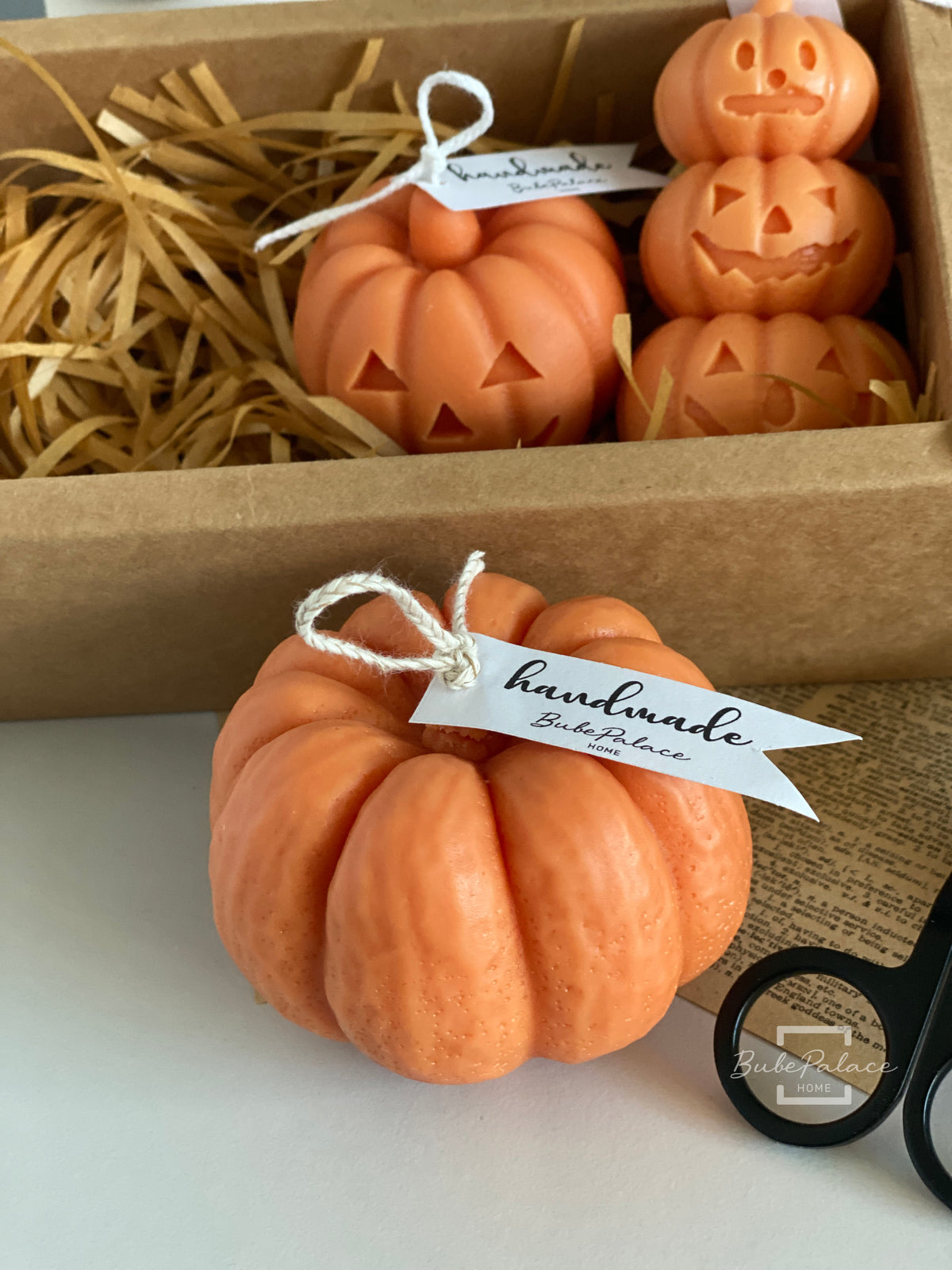 Halloween Pumpkin Gift Set - Set of 3