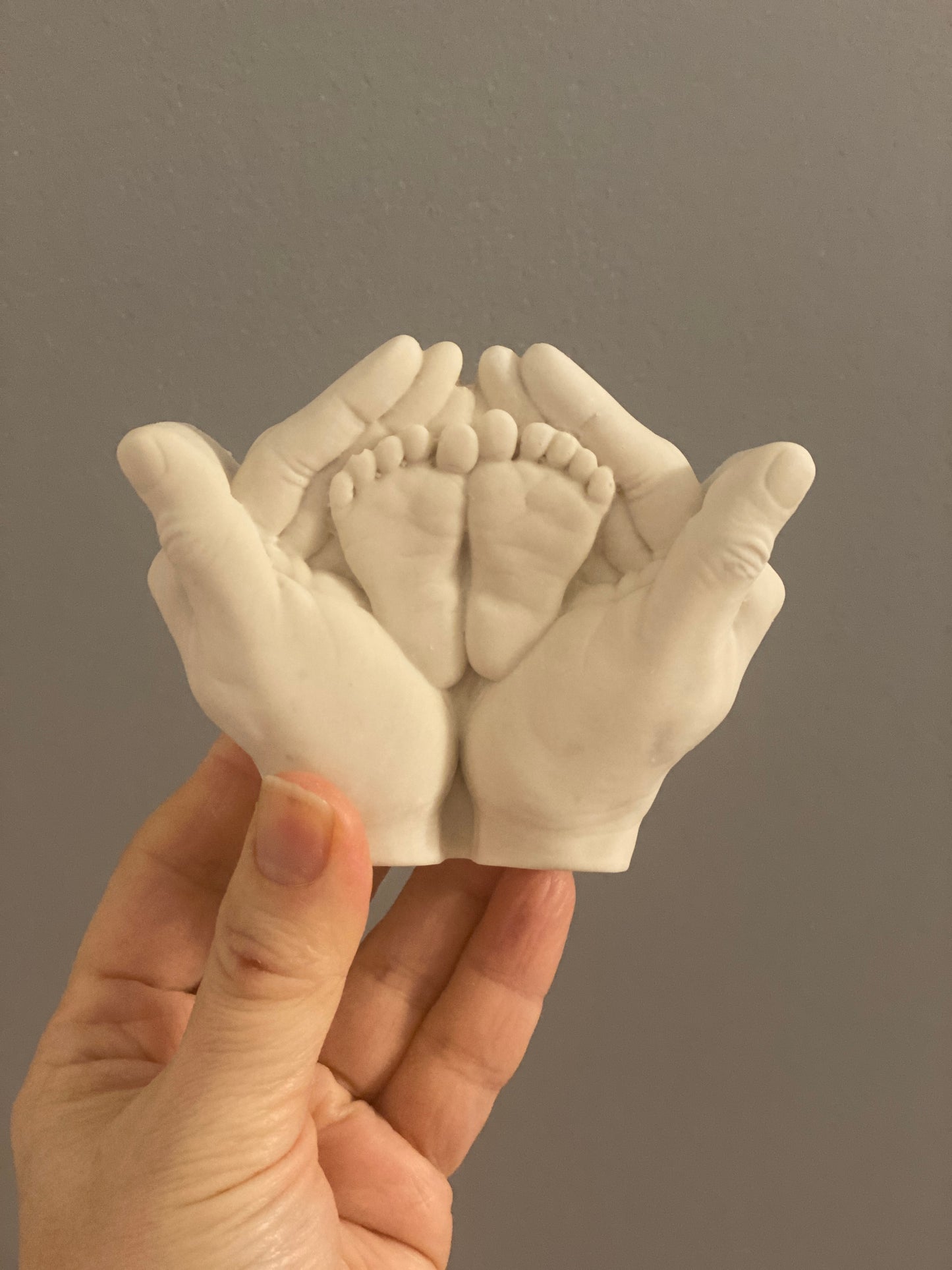 Mother & Child Handcrafted Stoneware Sculpture