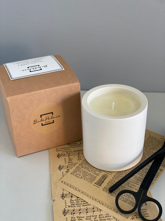 Simple Round Scented Container Candle